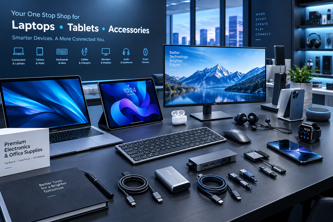 Top 5 Essential Digital Office Gadgets for a Cable-Free Desk