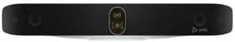 HP Poly Studio X72 4K Ultra HD All-in-One Video Bar with 10" TC10 Touch Controller Kit, Black (Renewed) by Amazon+Renewed