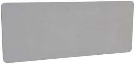 Sound Absing Foam Acoustic Desk Panels 3 Pack Light Gray 47.24x15.75 Inches for Cubicles & Office Spaces Ideal Soundproofing Solut for Students & Professals by Unknown