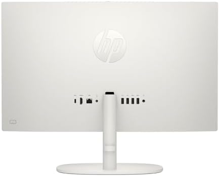 HP 22-dg0000 All-in-One Desktop, 4 Core Intel Pentium Silver J5040, Intel UHD Graphics 600, 8GB DDR4, 128GB M.2 SSD, 21.45" FHD IPS Display, Wi-Fi, RJ-45, HDMI, Windows 11 H, Cashmere White (Renewed) - Image 3