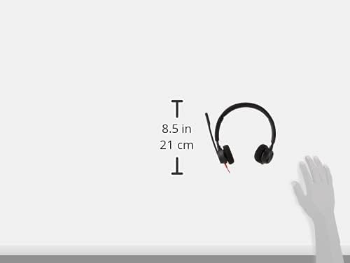 Plantronics - Blackwire 3320 USB-A - Wired, Dual-Ear (Stereo) Headset with Boom Mic - USB-A to Connect to Your PC, Mac or Cell Phone - Works with Teams, Zoom & More - Image 2