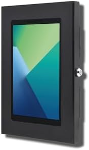 Locking Anti-Theft Metal Case for Samsung Galaxy TAB A9 8.7" A11 Tablet for Kiosk, POS, Store, Show Display, Time Clock (TAB A9/A11, Black) - Image 2