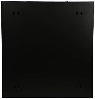Rosewill 12U 19" Wall Mount Rack Cabinet Enclosure, with 3 Side Locking Mesh Door 20.5" Deep, Switch-Depth, Black - RSWM-12U003 - Image 4