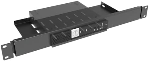 1U Mini Rack Mount for Dell OptiPlex Micro Form Factor Case by JINGCHENGMEI