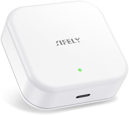 Sifely Smart Lock Wi-Fi Gateway - Remote Access Hub for Sifely Smart Door Lock, Works with App & Alexa (Model G2, Supports 2.4G Wi-Fi Only) by SifelySmartLocks