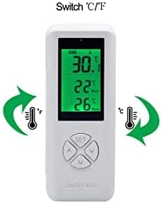 WTC100 Wireless Temperature Controller Digital Plug-in Thermostat Outlet Remote Control Heating Cooling Mode for Window A/C Fan Heater Greenhouse Homebrewing Reptile (Built-in Temp Sensor) - Image 5