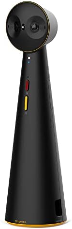 IPEVO Totem 180 4K Panoramic Video Conference Camera w/ 180° & 120° View, Premium Webcam, Full Room Coverage, AI Auto Framing, Noise Reduction Mics, Plug-and-Play USB-C, Remote Hybrid Learning by IPEVO