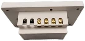 WiFi Smart Wall Touch Light Switch, Black, Two Gang - Image 3