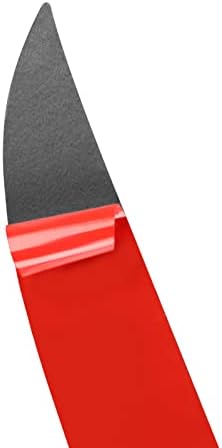 Real Soft Red Carbon Fiber Car Outer Door Bowl Panel Decorative Cover Trim Sticker Auto Exterior Decoration Accessories Compatible with Benz Smart 2016 2017 2018 2019 2020 2021 - Image 7
