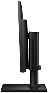SAMSUNG FT45 Series 22-Inch FHD 1080p Computer Monitor, 75Hz, IPS Panel, HDMI, DisplayPort, USB Hub, Height Adjustable Stand, 3 Yr WRNTY (LF22T454FQNXGO),Black - Image 3