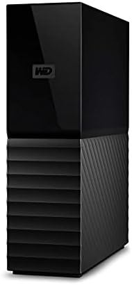 Western Digital 4TB My Book Desktop External Hard Drive, USB 3.0, External HDD with Password Protection and Backup Software - WDBBGB0040HBK-NESN by WesternDigital