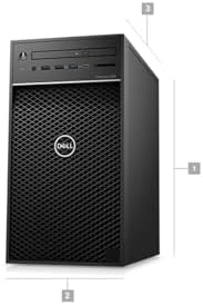 Dell Precision 3640 Workstation Desktop | Core i9-10900 - 1TB HDD Hard Drive - 32GB RAM | 10 cores @ 5.2 GHz Win 11 Pro Black (Renewed) - Image 6