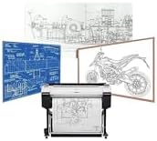 Staples Wide Format Engineering Paper, Matte, 30x500 Ft, 2/Carton - Image 2