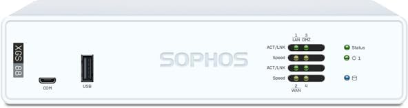 Sophos XGS 88 (Gen2) Network Security Appliance with 3 Years Xstream Protection (XX88ZZ36ZZPCUS) | 4 x 2.5 GE Ports | Advanced Threat Protection, SD-WAN, Secure VPN, Centralized Management by Sophos