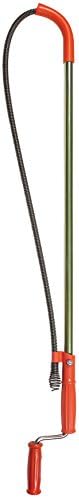 General Pipe Cleaners I-3FL Closet Auger, Professional 3' Flexicore Snake for Unclogging Toilets by General+Pipe+Cleaners