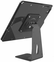 Anti-Theft Acrylic Case with 360 Rotate 180 Swivel Metal Desktop Stand & 90-Degree USB C Cable for Samsung Galaxy TAB A8 10.5 Tablet (Black, TAB A8 10.5) - Image 3