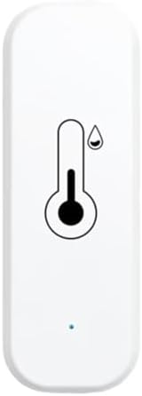 WiFi & Bluetooth Temperature and Humidity Sensor,No Hub Required,Compatible with Alexa and Google Home,for Home, Baby Rooms,Greenhouses Accessories, Garages, Office 1Pack(No Include Battery) by Unknown