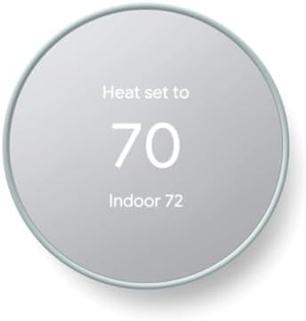 Google Nest Thermostat - Smart Thermostat for Home - Programmable Wifi Thermostat - Fog by Unknown