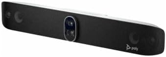 HP Poly Studio X72 4K Ultra HD All-in-One Video Bar with 10" TC10 Touch Controller Kit, Black (Renewed) - Image 2