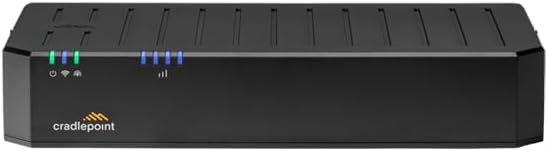 Cradlepoint E100-C7C Cat 7 Router (300 Mbps Modem) with Wi-Fi | BK01-0100C7C-GN | 1-Year NetCloud Small Branch Essentials | North America by Cradlepoint