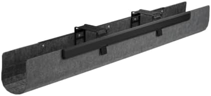 UPLIFT Desk FlexMount Desk Cable Management Channel (Dark Gray) by UPLIFTDESK