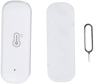 Smart Outdoor Temperature Humidity Sensor Hygrometer APP Remote Control for Remote Monitoring Alerts Thermometer Real Time Monitoring Accurate Readings for Freezer Fridge Pet Cage (for Zigbee Type) - Image 3