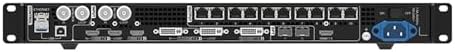 VX1000 All-in-One LED Video Processor and Controller | 6.5 Million Pixel Capacity, 10 Ethernet Outputs, Low Latency, Professional Video Wall Processor for Stage and Rental LED Screens - Image 2