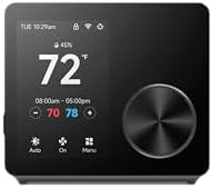 ST300 WiFi Thermostat, Compatible with Alexa and Google, App Control, 3.5” Touch Screen, Knob, Easy Install, Universal Compatibility, 7 Day Scheduling, Night Light, Zoning Compatible by VINESmartHome