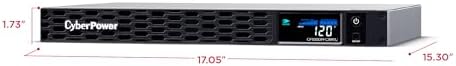 CyberPower CP1000PFCRM1U PFC Sinewave UPS Battery Backup - Image 4