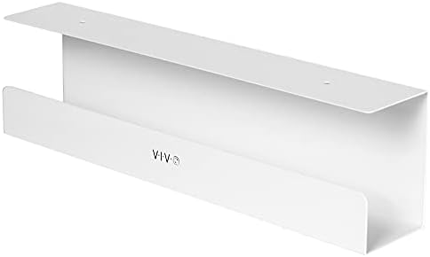 VIVO Low Profile 17 in Under Desk Cable Management Tray by VIVO