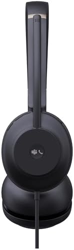 Yealink UH37 Dual USB Noise Cancelling Headset Wired Headset for PC Laptop, Teams Certified, USB-A and USB-C Cable, Works with Zoom and Other Leading UC Platforms - Image 2