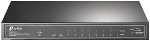 TP-Link 8 Port Gigabit PoE Switch | 8 PoE+ Ports @63W, w/ 1 Uplink Gigabit Port + 1 SFP Slot | Desktop/Wall-Mount | Plug & Play | Limited Lifetime Protection | Traffic Optimization (TL-SG1210P) by TP-Link