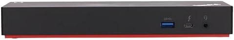 Lenovo USA ThinkPad Thunderbolt 3 Dock Gen 2 135W (40AN0135US) Dual UHD 4K Display Capability, 2 HDMI, 2 DP, USB-C, USB 3.1, Black - Image 2