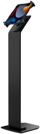 CTA Digital Locking Floor Stand Premium Support Base Kiosk Lock & Key Security - iPad Air 11" M2 (2024) - Pro 11" M4 (2024) - Air 13" M2 (2024) - Pro 13" M4 (2024) & More - Black (PAD-PARAFU) by CTADigital