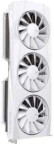 XFX Quicksilver AMD Radeon RX 9070XT White Gaming Edition with 16GB GDDR6 HDMI 3xDP, RDNA 4 RX-97TQICKW9, Graphics Card, Compatible with Desktop PCs - Image 2