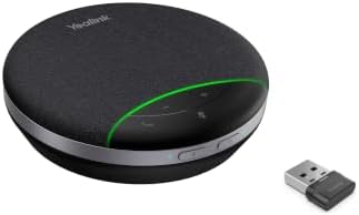 Yealink SP92 Bluetooth Conference Speakerphone with Microphone, AI Noise Cancellation, 50mm Speaker, Full Duplex, 20H Talk Time, USB-C/A, for Business Meetings by RedefineYourWorkplace