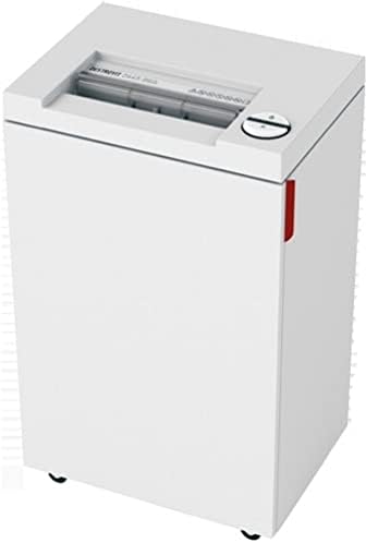 MBM DSH0065 Destroyit 2445 P-5 Cross-Cut Deskside Paper Shredder, 3/32" x5/8" Strip Width, 14 ft./minShred Speed, 9 gal. Shred Volume, 6-8 Sheet Capacity, 9 1/2" Feed Opening, 1/2 Horsepower by MBMCorporation