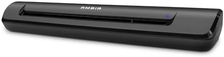 AMBIR TravelScan Pro Portable Document, Business Card and Receipt Scanner - USB Powered for Windows PC's with Hard Shell Travel Case PS600-GO - Image 2