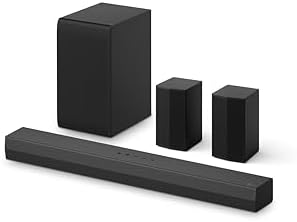 LG S40TR 4.1 ch. Home Theater Soundbar with Rear Surround Speakers and Wireless Subwoofer, Wow Interface, Dolby Audio, AI Sound Pro, Amazon Exclusive - Black by Unknown