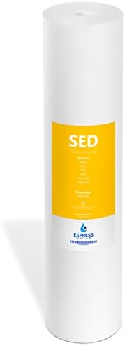 Express Water Sediment Replacement Filter, Whole House, 5 Micron, 4.5” x by ExpressWater