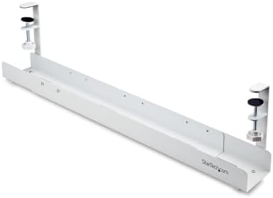 StarTech Under Desk Cable Management Tray, White (CALW-Desk-Cable-Tray) by Unknown