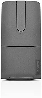 Lenovo Yoga Computer Mouse for PC, Laptop, Computer with Windows or Chrome - 2.4GHz Wireless Nano Receiver & Bluetooth 5.0 - Ergonomic V-Shape - Twists Flat - Built-in Laser Presenter - Iron Grey - Image 4
