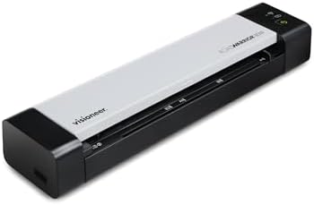 Visioneer RoadWarrior 8DW - Duplex Wireless Scanner for Mac and PC, Battery-Powered, USB and Wi-Fi Connections, scan Paper documents, Cards and Receipts, scan Both Sides of a Document in Four Seconds by Visioneer