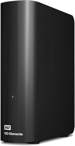 Western Digital WD 26TB Elements Desktop External Hard Drive, USB 3.0 External Hard Drive for Plug-and-Play Storage - WDBWLG0260HBK-NESN by WesternDigital