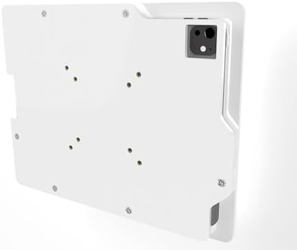 Anti-Theft Acrylic VESA Enclosure for Apple iPad Pro 13" 2024 M4 2025 M5 with Free Wall Mount Kit & 90-Degree Angle USB C Cable (White) - Image 6