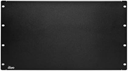 Tecmojo 6U Blank Panel,Rack Mount Plate for 19inch Server Rack,Network Rack,Enclosures and Cabinets,Solid,Black by Tecmojo