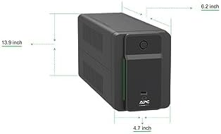 APC 950VA/480W Backup Battery Power Supply for Home Office, BVK950M2 - Image 3