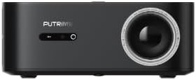 [Ultra Bright/Google TV/4K Support] Smart-Projector with WiFi 6 and Bluetooth, Built-in Apps, Outdoor Movie Proyector, 1080P Home Theater Auto Focus Projector, PUTRIMS K12 (Gray, Standard) - Image 4
