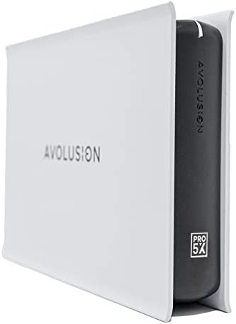 Avolusion PRO-5X Series 8TB USB 3.0 External Hard Drive for WindowsOS Desktop PC/Laptop (White) - 2 Year Warranty by Amazon+Renewed