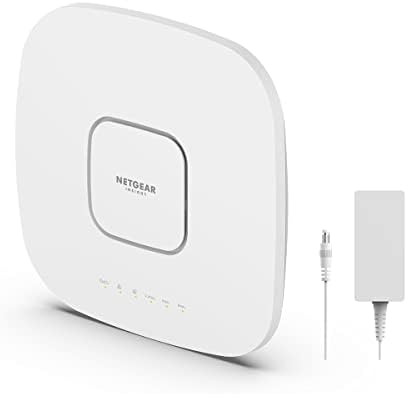 NETGEAR Cloud Managed Wireless Access Point (WAX630EP) - WiFi 6E Tri-Band AXE7800 Speed | Mesh | 802.11ax | MU-MIMO | Insight Remote Management | PoE++ | Includes Power Adapter by NETGEAR